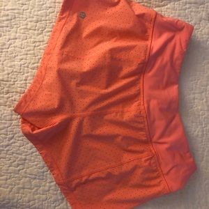 Lulu lemon hotty hot shorts size 2